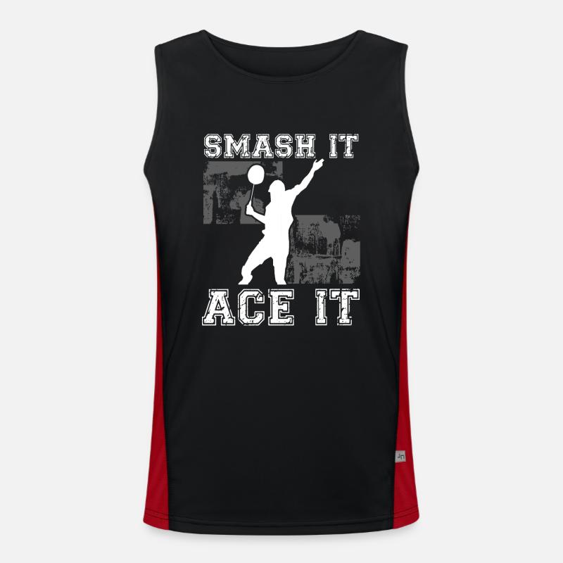 Zerschmettern Sie Es, Ass Es Funktionelles Kontrast-Tank Top für Männer 