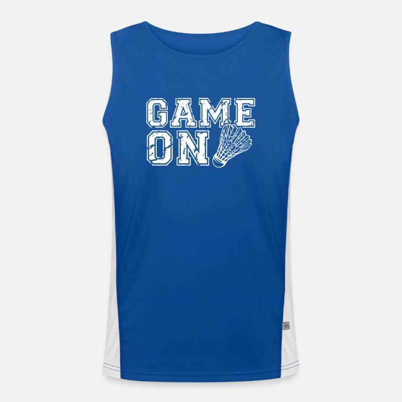 Badmintonspiel Funktionelles Kontrast-Tank Top für Männer 