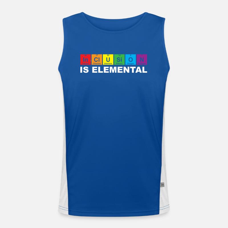 Elementary inclusion Men's Functional Contrast Tank Top 
