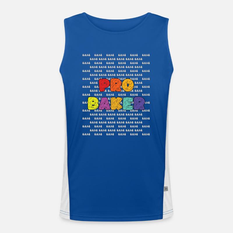 Pro Baker Men's Functional Contrast Tank Top 