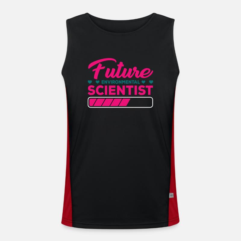 Aspiring Environmental Scientist Men's Functional Contrast Tank Top 