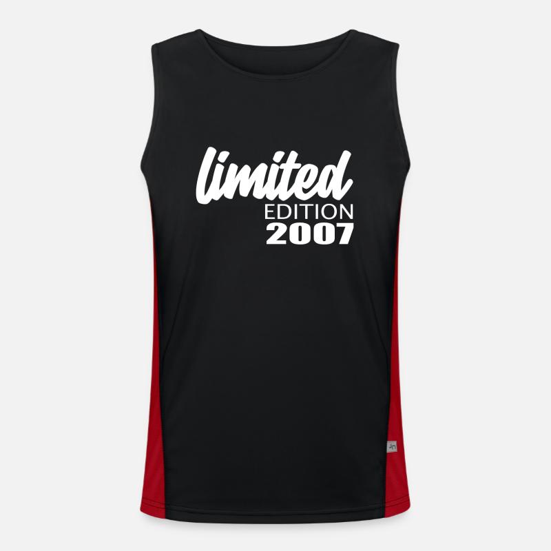 Limited Edition 2007 Funktionelles Kontrast-Tank Top für Männer 