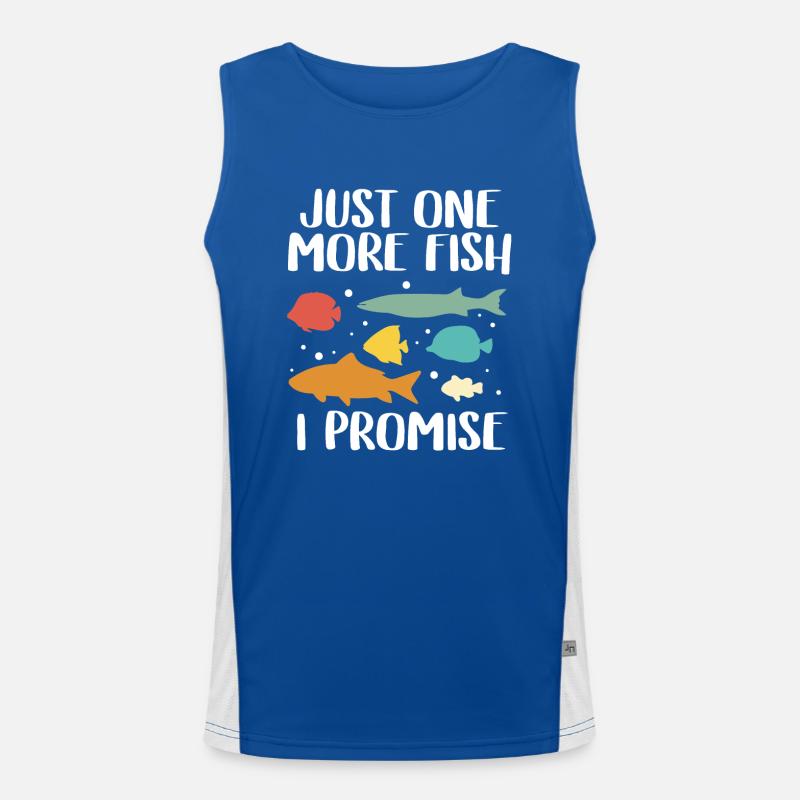 Aquarium Funktionelles Kontrast-Tank Top für Männer 