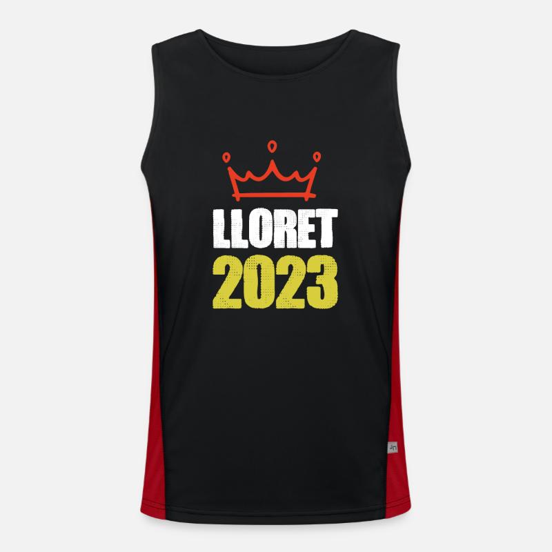 Lloret De Mar 2023 Débardeur respirant contrasté Homme 