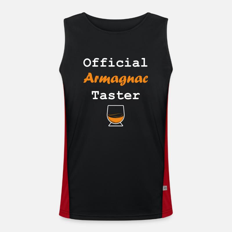 Official armagnac taster Men's Functional Contrast Tank Top 