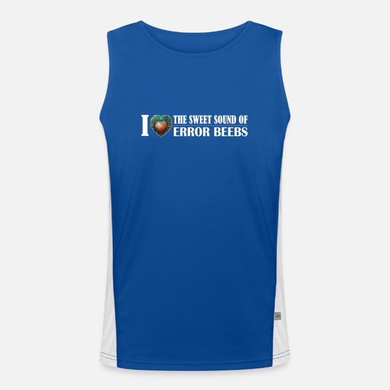 Ich liebe den Klang der Fehler Beebs Symphonie der Funktionelles Kontrast-Tank Top für Männer 