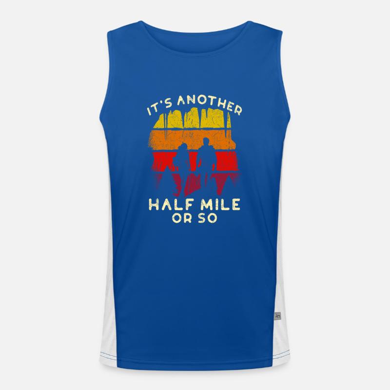 It´s Another Half Mile Or So Hiking Men's Functional Contrast Tank Top 