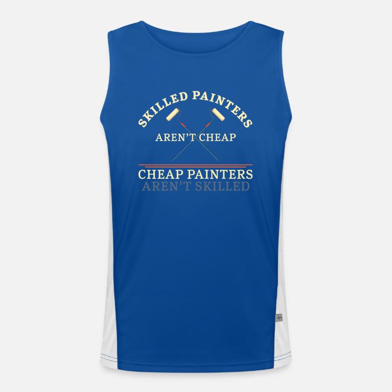 House Painter Decorator Skilled Funktionelles Kontrast-Tank Top für Männer 