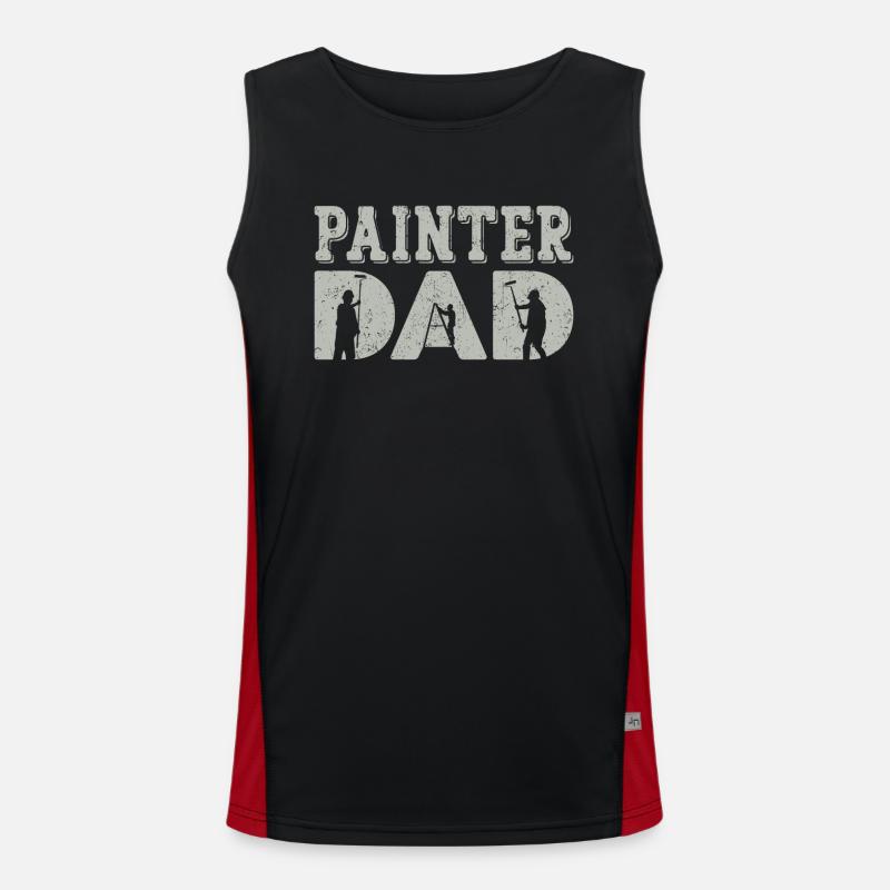 House Painter Decorator Painter Funktionelles Kontrast-Tank Top für Männer 