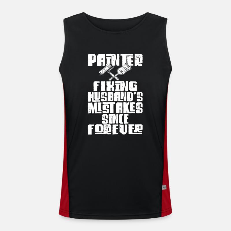 House Painter Decorator Painter Funktionelles Kontrast-Tank Top für Männer 