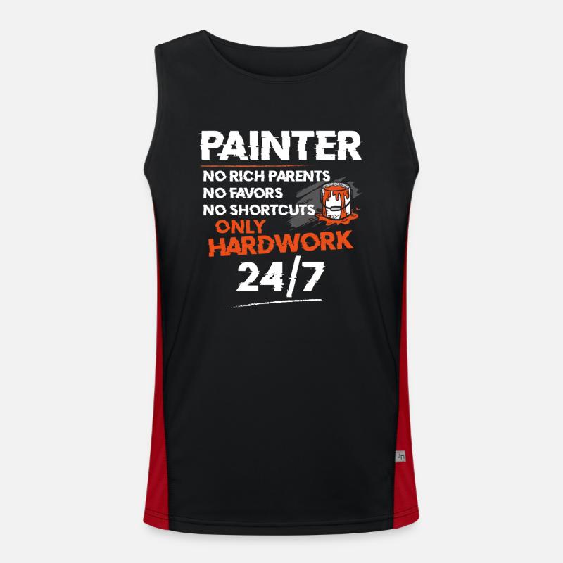 House Painter Decorator Painter No Funktionelles Kontrast-Tank Top für Männer 