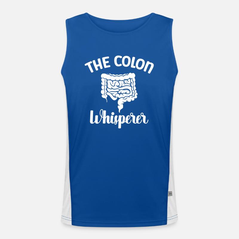 Gastroenterology Endoscopy Colonoscopy Men's Functional Contrast Tank Top 