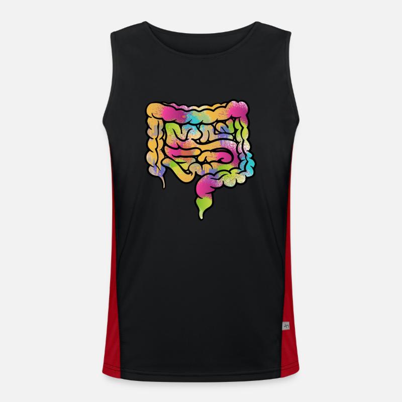 Gastroenterology Endoscopy Colonoscopy Men's Functional Contrast Tank Top 