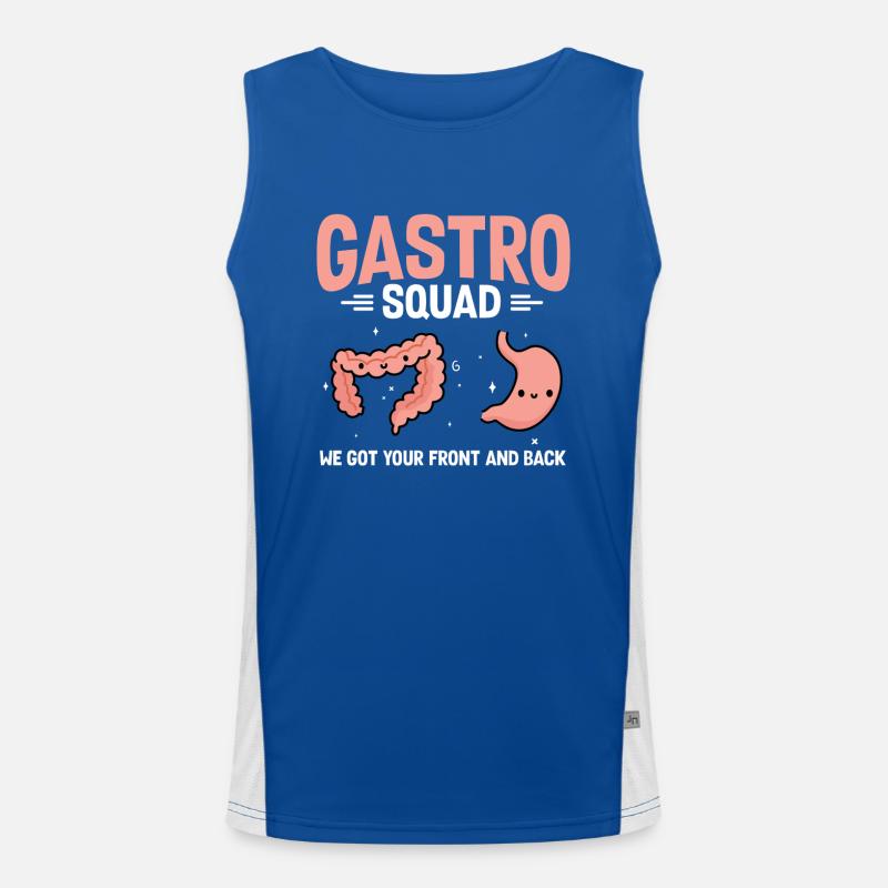 Gastroenterology Endoscopy Colonoscopy Men's Functional Contrast Tank Top 