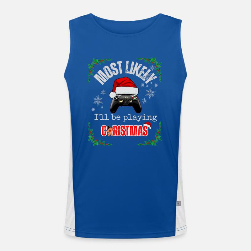 MOST LIKELY Men's Functional Contrast Tank Top 