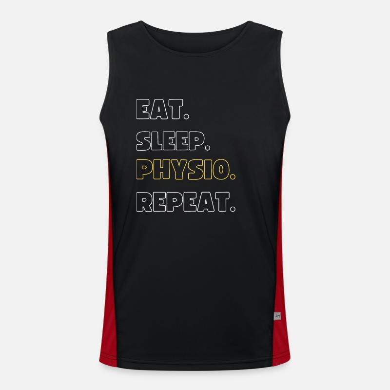 Physio Funktionelles Kontrast-Tank Top für Männer 