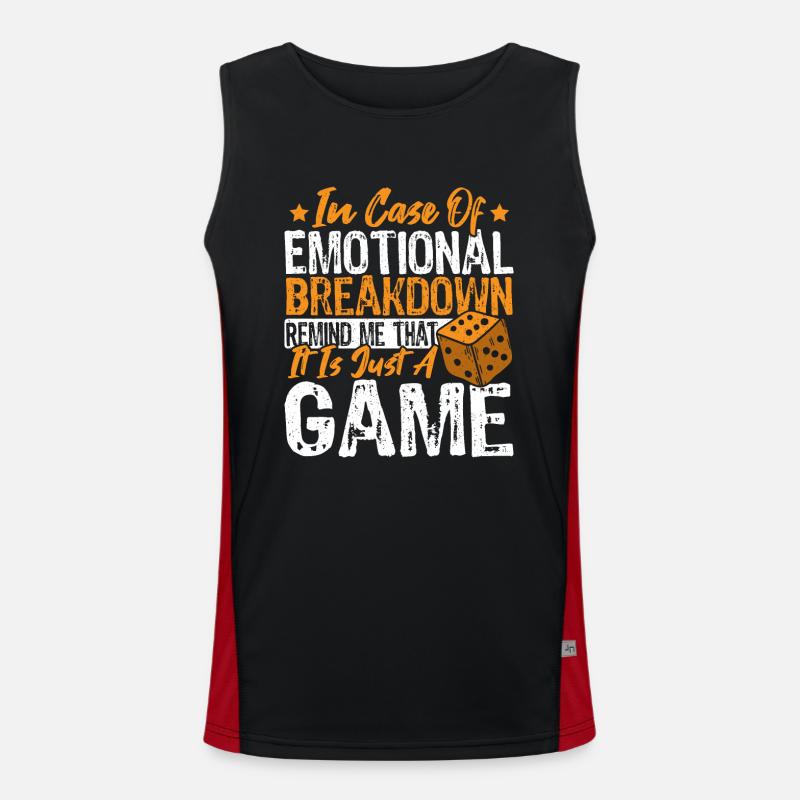 Board Games Game Board Gift Men's Functional Contrast Tank Top 