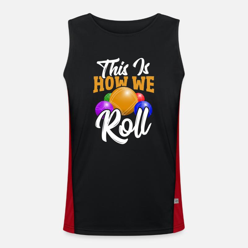 Bocce Men's Functional Contrast Tank Top 