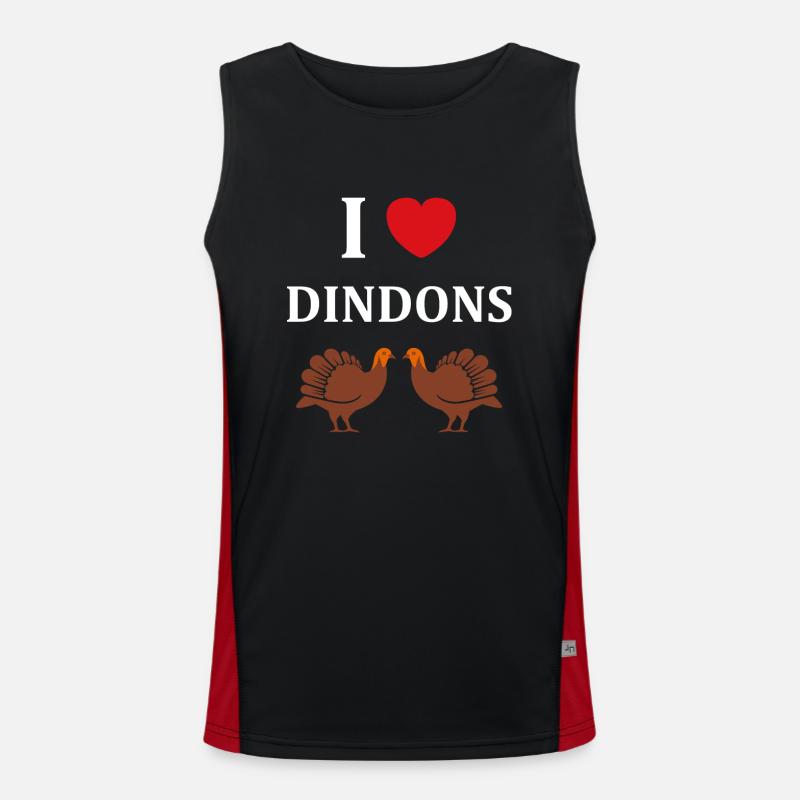 dindons Débardeur respirant contrasté Homme 