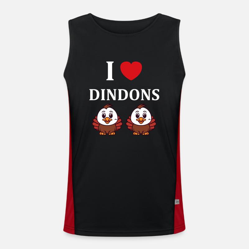 dindons Débardeur respirant contrasté Homme 