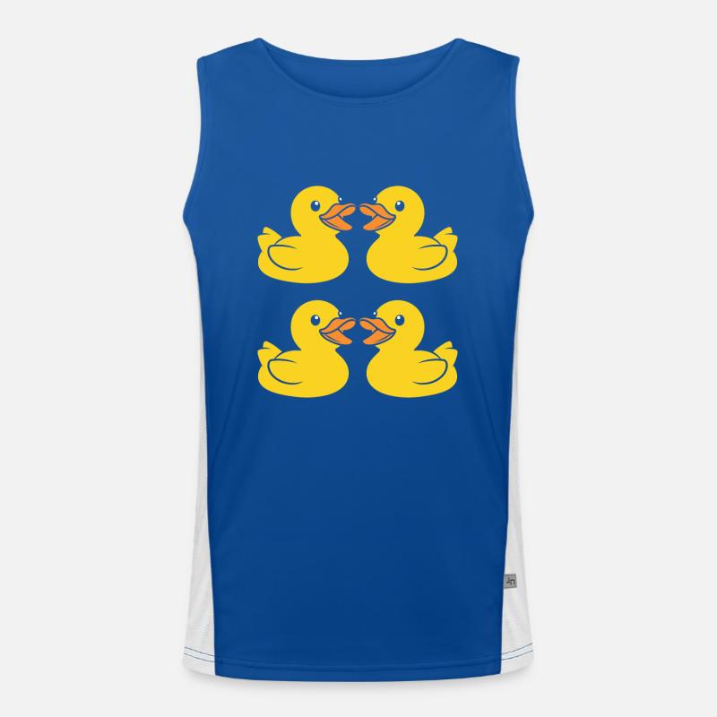 Kleiner Fleischer Funktionelles Kontrast-Tank Top für Männer 