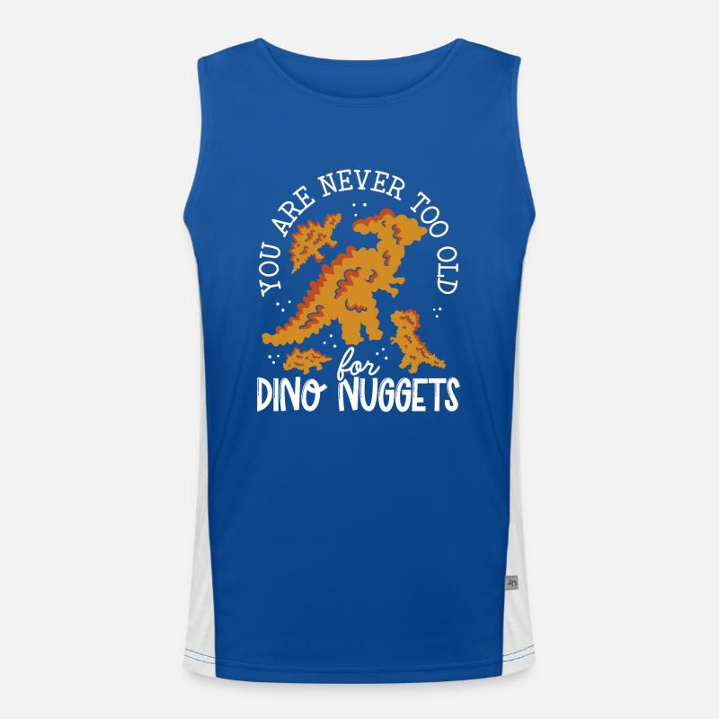You're never too old Men's Functional Contrast Tank Top 