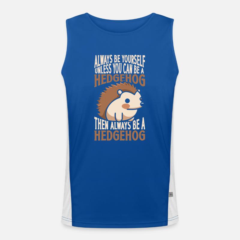 Sei Immer Du Selbst T-Shirt Funktionelles Kontrast-Tank Top für Männer 