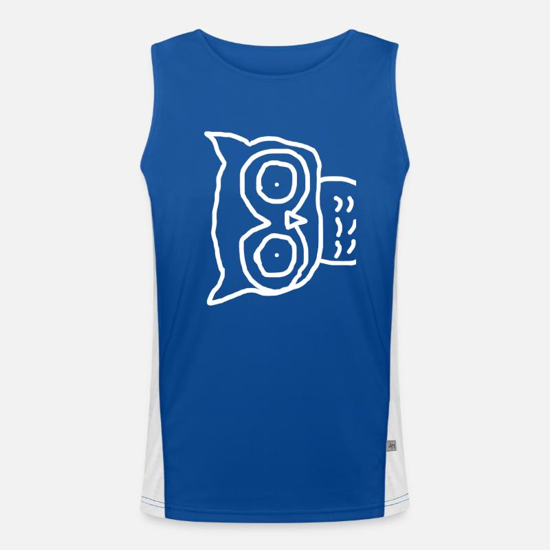 Owl Men's Functional Contrast Tank Top 