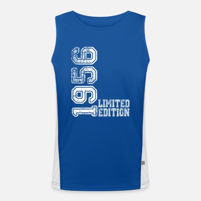 Limited Edition 1956 Funktionelles Kontrast-Tank Top für Männer 