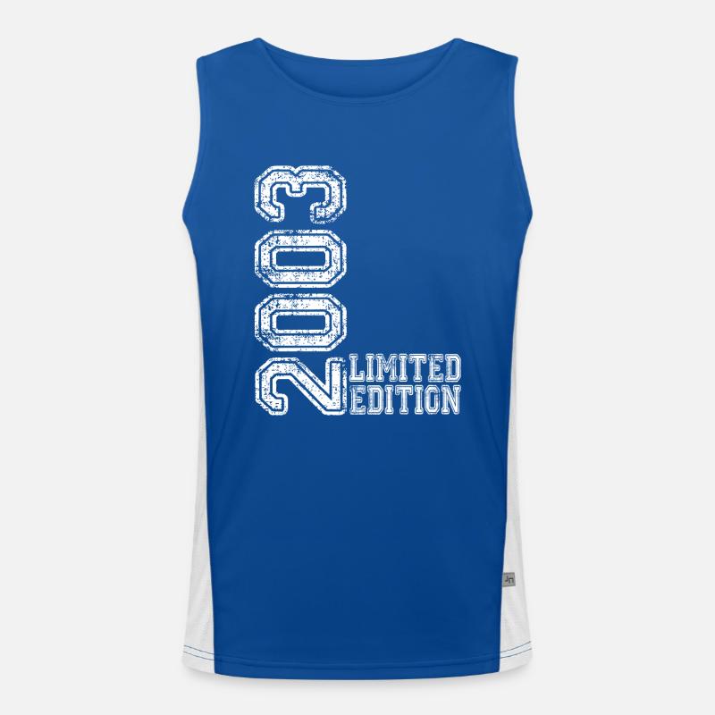 Limited Edition 2003 Funktionelles Kontrast-Tank Top für Männer 