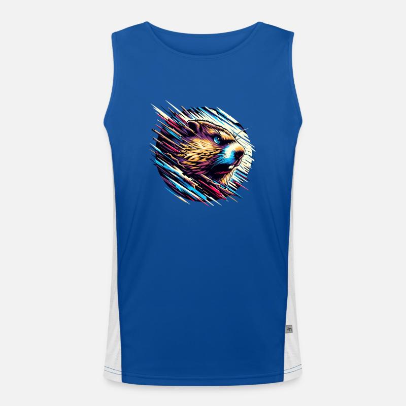 Groundhog Day Enthusiasts 2024, February 2 Men's Functional Contrast Tank Top 