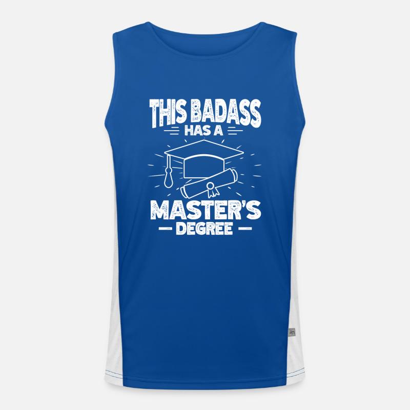 Master Etudes Master Débardeur respirant contrasté Homme 