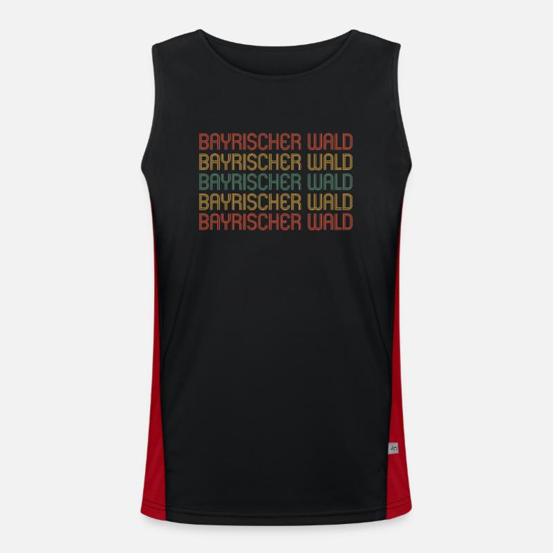Bavarian Forest Men's Functional Contrast Tank Top 