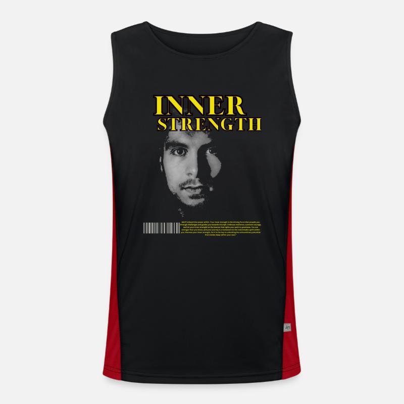 Force intérieure Débardeur respirant contrasté Homme 