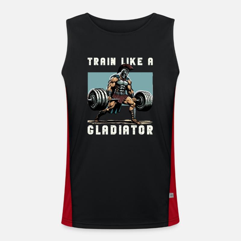Julius Cäsar Römische Geschichte Römisches Reich Funktionelles Kontrast-Tank Top für Männer 