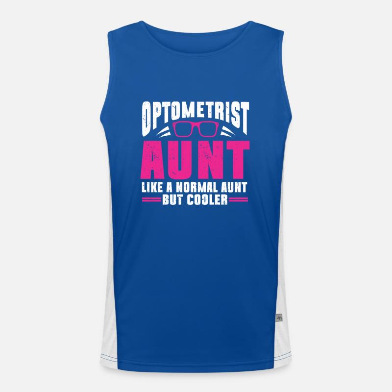 Optométriste Optométriste Optométrie Débardeur respirant contrasté Homme 