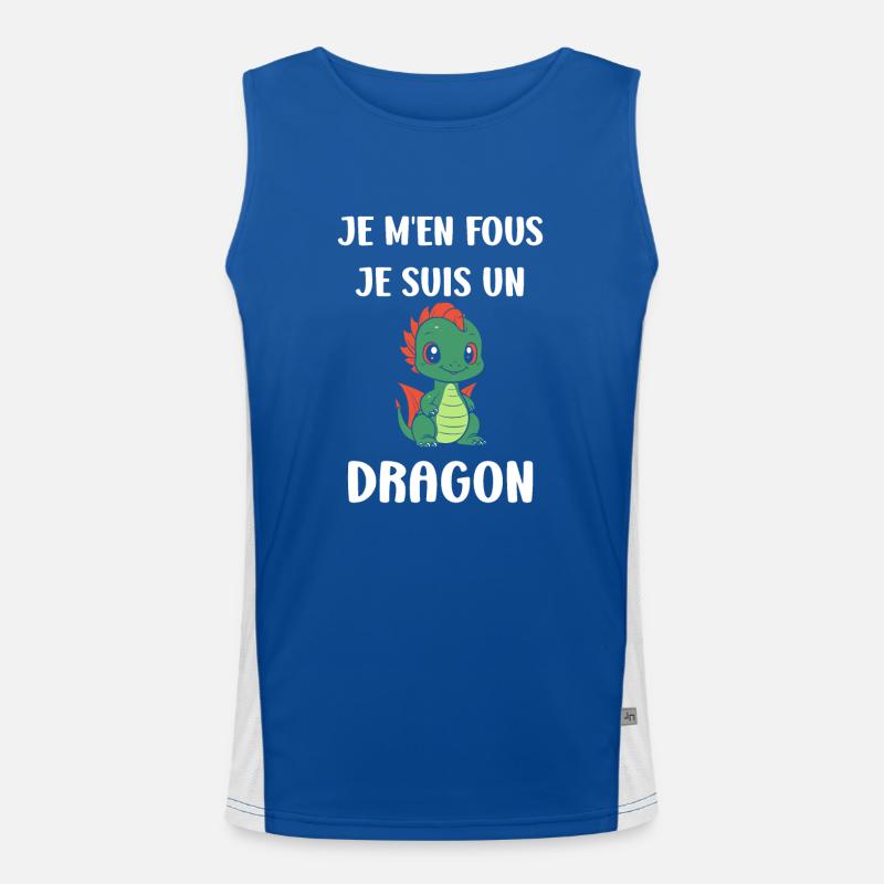 Bébé dragon Débardeur respirant contrasté Homme 