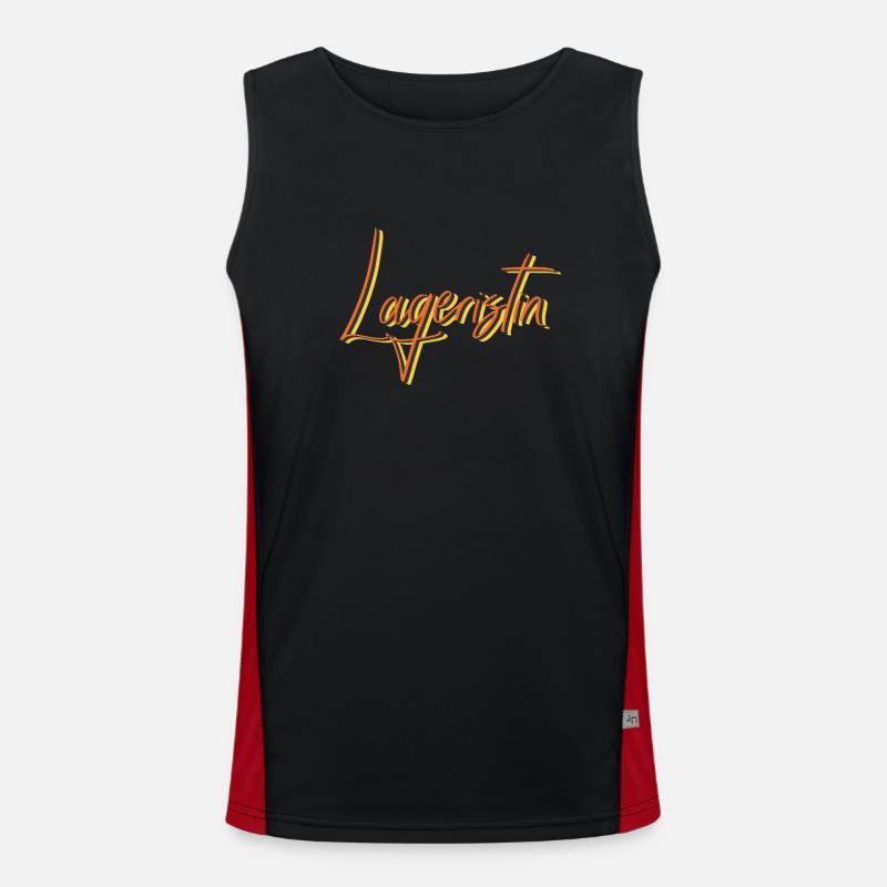 Lagerleiter Abschluss-Geschenk Lageristin Funktionelles Kontrast-Tank Top für Männer 