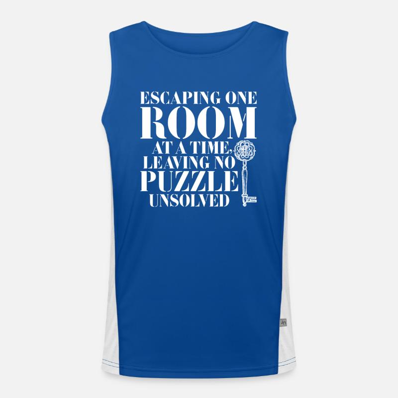 Salle d’évasion Débardeur respirant contrasté Homme 