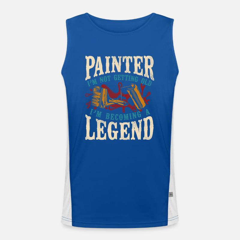 House Painter Decorator Painter Funktionelles Kontrast-Tank Top für Männer 