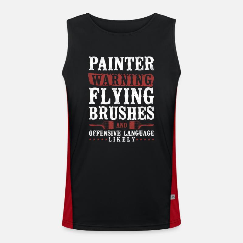 House Painter Decorator Painter Funktionelles Kontrast-Tank Top für Männer 
