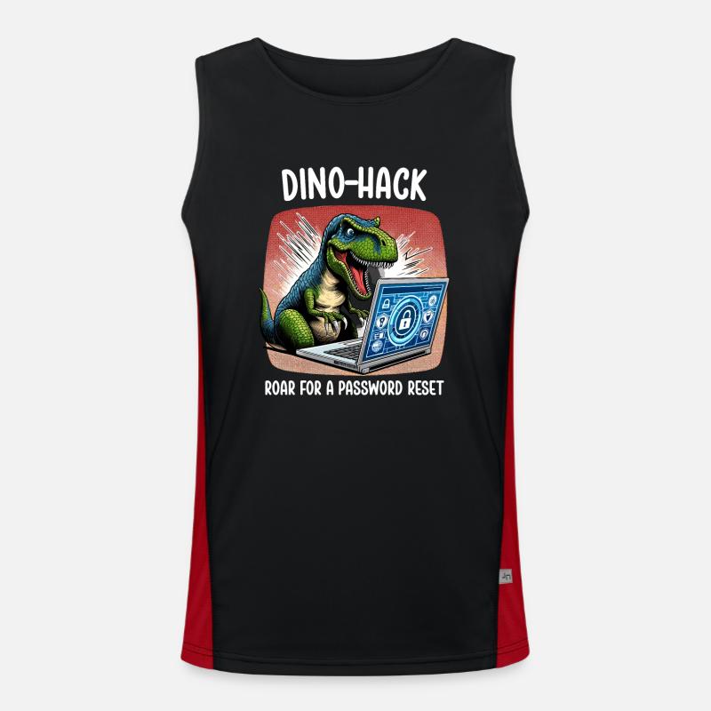 Ethical Hacking Analyst Ethical Cyber Security Men's Functional Contrast Tank Top 