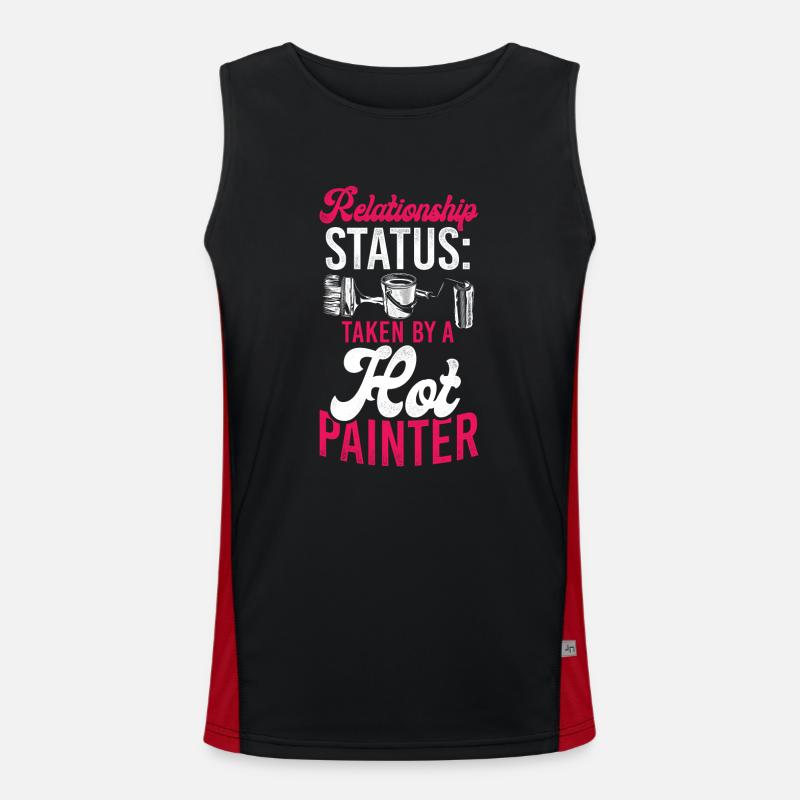 House Painter Decorator Girlfriend Funktionelles Kontrast-Tank Top für Männer 