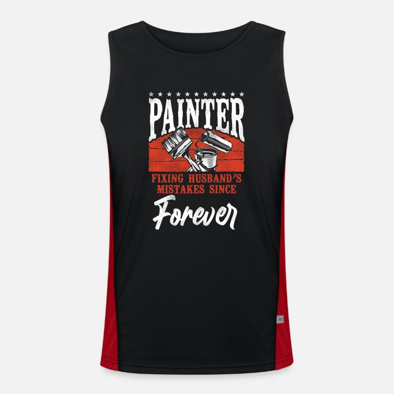 House Painter Decorator Painter Funktionelles Kontrast-Tank Top für Männer 