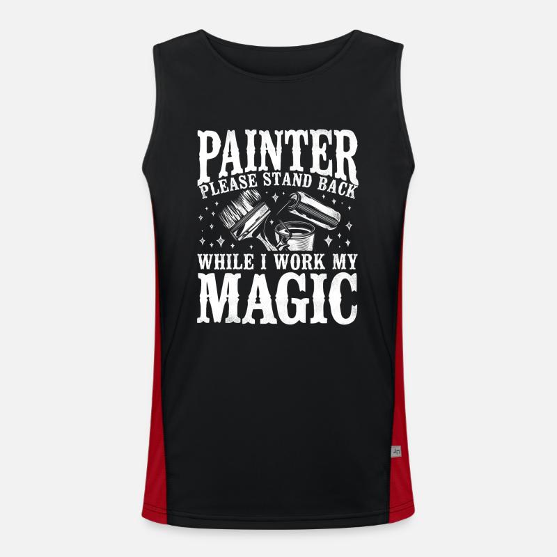 House Painter Decorator Painter Funktionelles Kontrast-Tank Top für Männer 