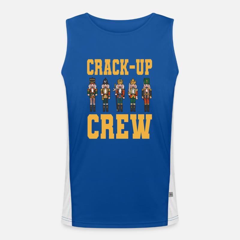 Nussknacker Funktionelles Kontrast-Tank Top für Männer 