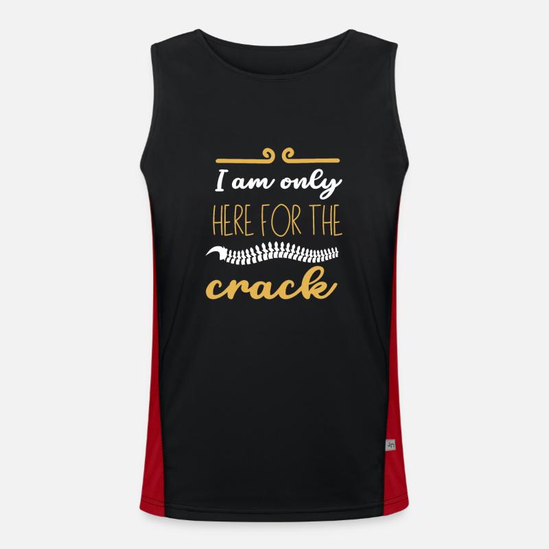 Chiropractor Chiropractic Men's Functional Contrast Tank Top 