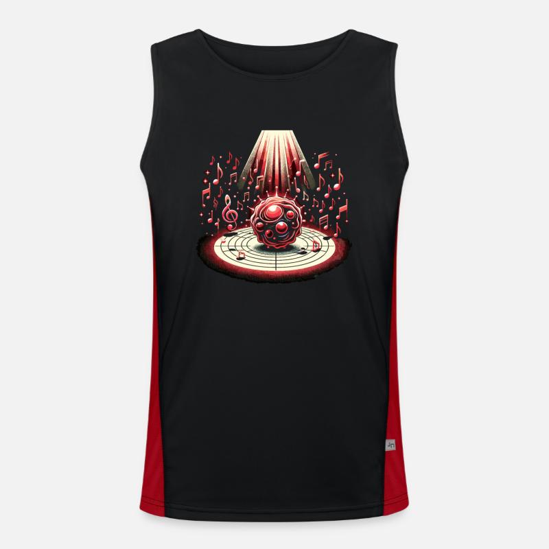 Red Light Therapy Low-level Laser Therapy for Men's Functional Contrast Tank Top 