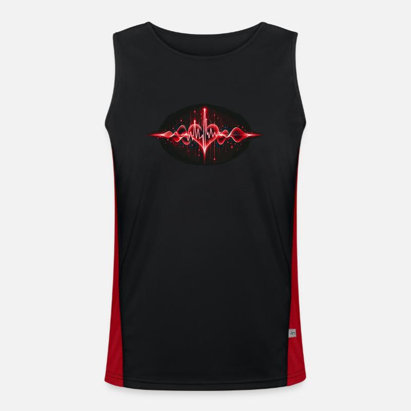 Red Light Therapy Low-level laser therapy for the Men's Functional Contrast Tank Top 