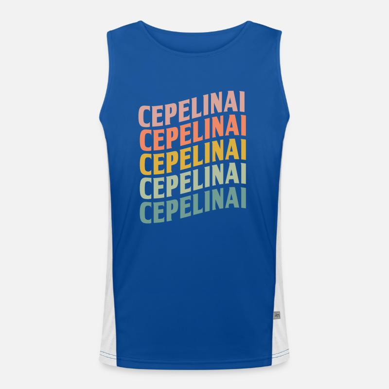 Cepelinai Funktionelles Kontrast-Tank Top für Männer 